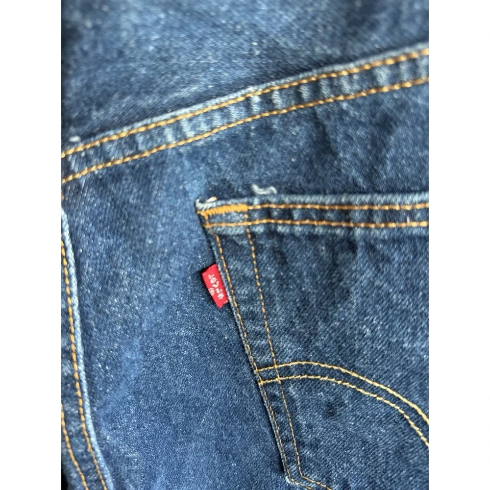 Levi's 505 Men's Size 38x29 Blue Jeans 505 Faded Straight Grunge Denim Tag 38x29